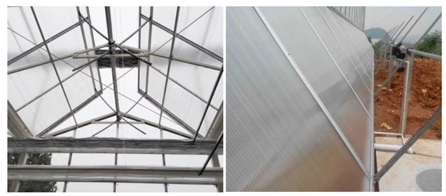 multi bay pc greenhouse factory